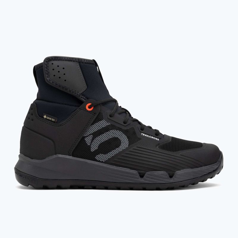Férfi platform kerékpáros cipő adidas FIVE TEN Trailcross GTX core black/grey three/solar red 2