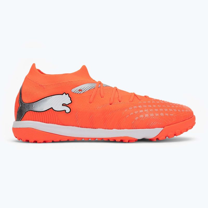 Futballcipő PUMA Future 9 Match TT glowing red/puma white/puma black/puma silver 2