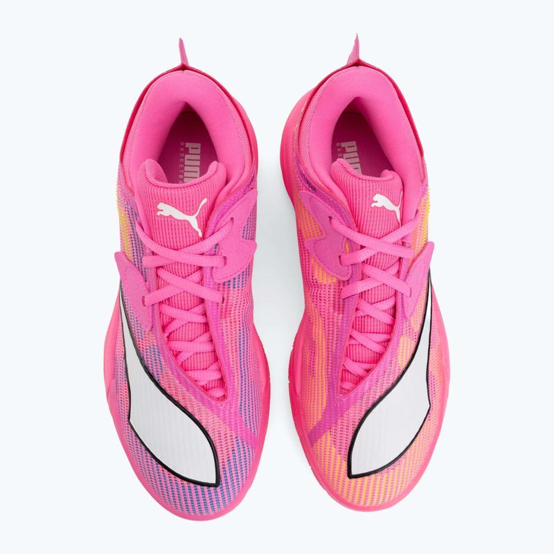 Kosárlabda cipő PUMA All-Pro NITRO 2 Showtime poison pink/bright aqua/lime squeeze 5