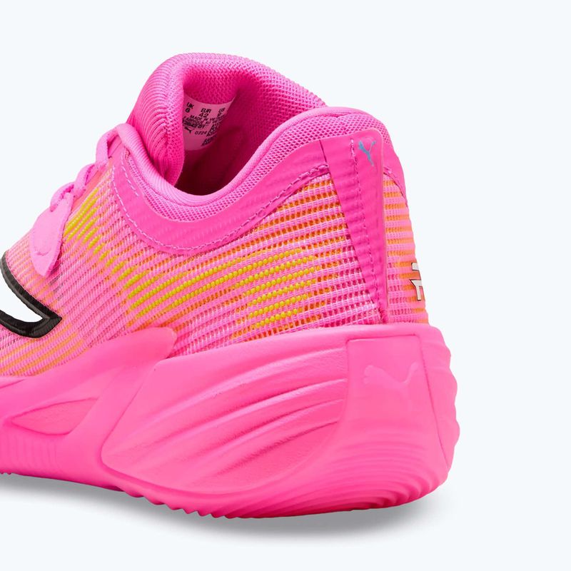 Kosárlabda cipő PUMA All-Pro NITRO 2 Showtime poison pink/bright aqua/lime squeeze 12