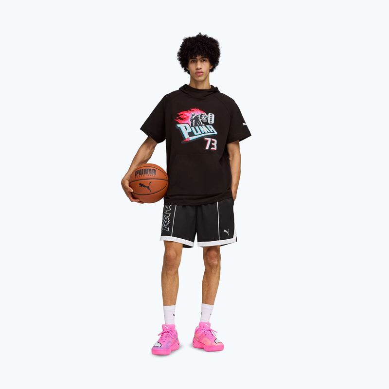 Kosárlabda cipő PUMA All-Pro NITRO 2 Showtime poison pink/bright aqua/lime squeeze 14