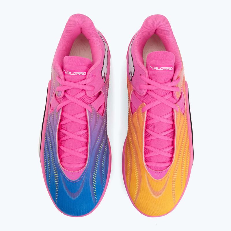 Kosárlabda cipő PUMA All-Pro NITRO 2 Elite poison pink/ultra blue/lime squeeze 5