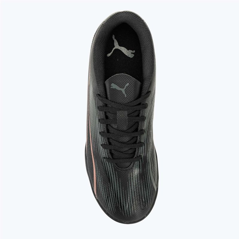 gyermek focicipő  PUMA Ultra Play TT Jr puma black/copper rose 5