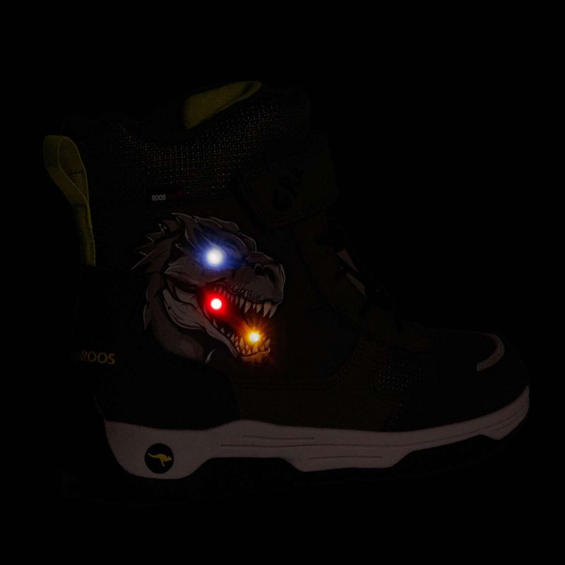 KangaROOS K-MJ Edison EV RTX SL olíva / limetta dino junior hócipő K-MJ Edison EV RTX SL olíva / limetta dino junior hócipő 8