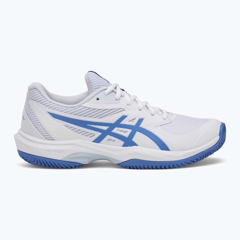 Női teniszcipő ASICS Game FF Clay W fehér/kék tengerpart 2