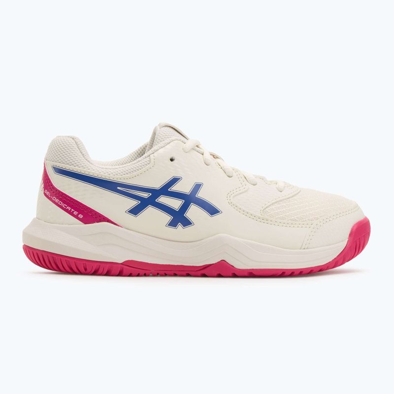 Asics Gel-Dedicate 8 GS Jr krém/sötét kobalt gyermek teniszcipő 2
