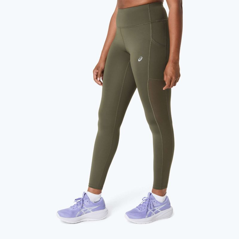 Női futó leggings ASICS Core Tight dark olive 3