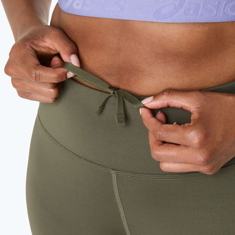 Női futó leggings ASICS Core Tight dark olive 5
