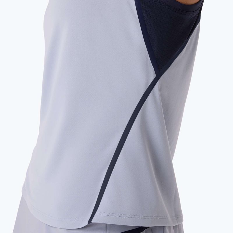 Női teniszpóló ASICS Match Tank W grey/blue 8