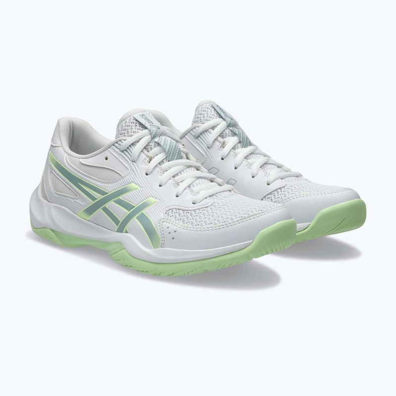 Női röplabda cipő ASICS Gel-Rocket 12 white/ocean haze 8