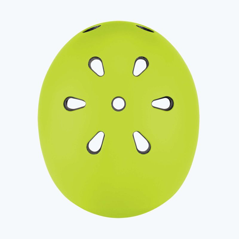Gyermek sisak Globber Go.Up Lights lime green 5