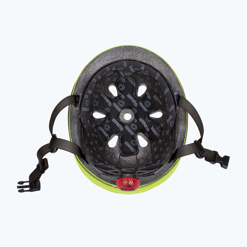 Gyermek sisak Globber Go.Up Lights lime green 6