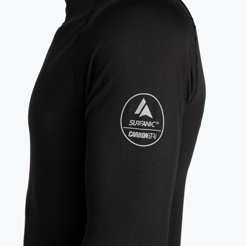 Férfi termoaktív felső Surfanic Bodyfit Crewneck fekete 6