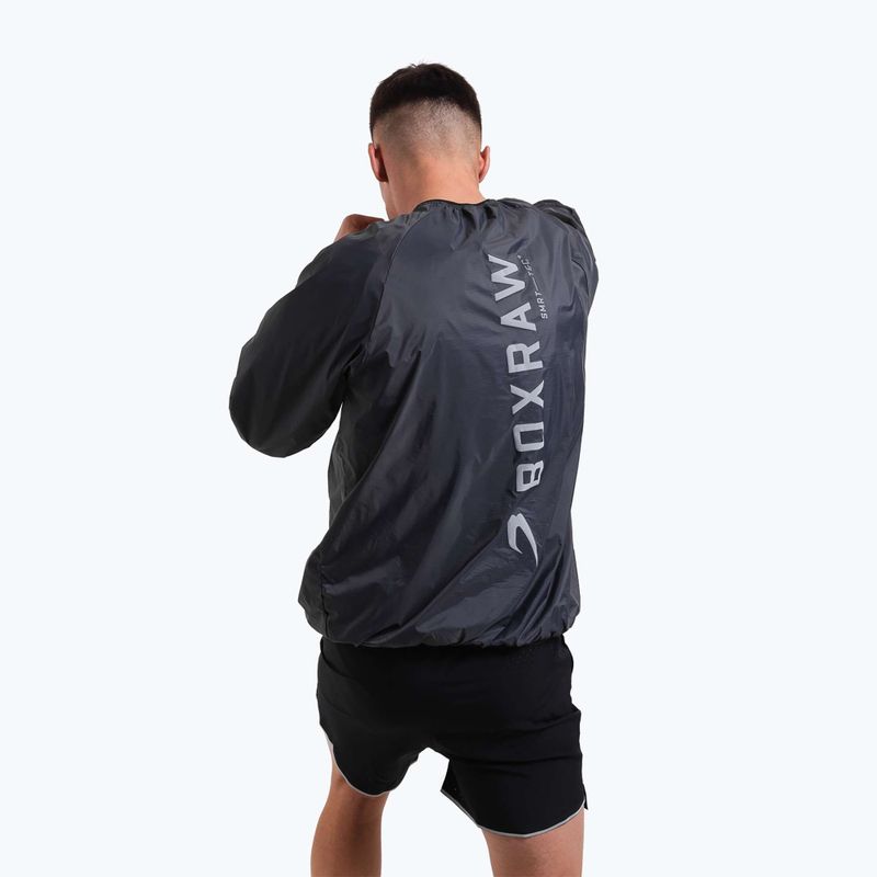 Férfi pulóver Boxraw Genaro Sweatshirt charcoal 3