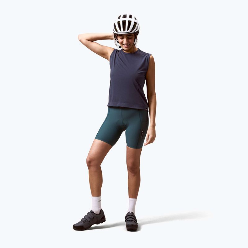Női kerékpáros rövidnadrág Endura Loop Bibshort teal 2