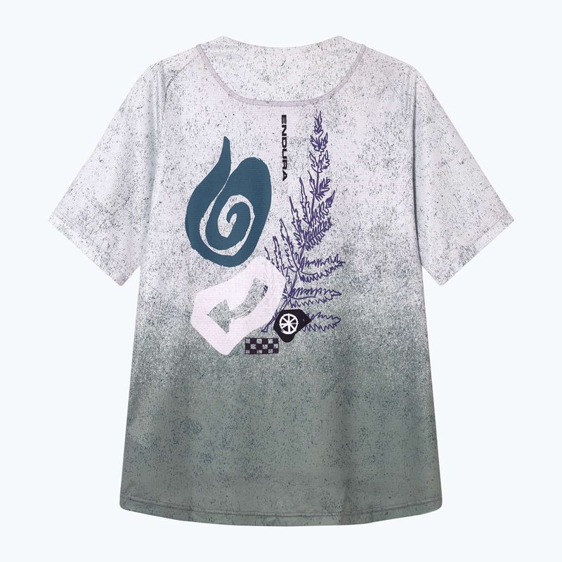 Női kerékpáros mez Endura Singletrack Print W aero blue 8