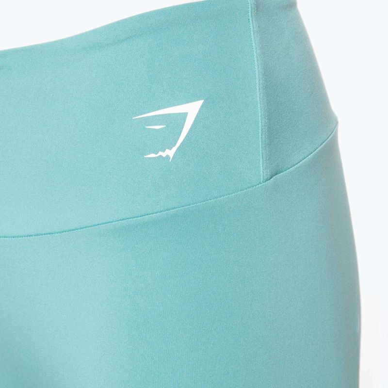 Női sportleggings Gymshark Training Cropped teal 3