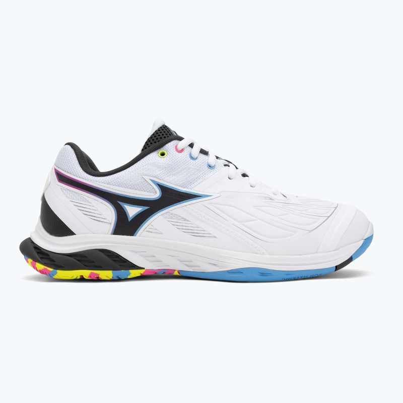 Mizuno Wave Fang 2 tollaslabda cipő fehér/rózsaszín tetra/külföldön mindenhol 2