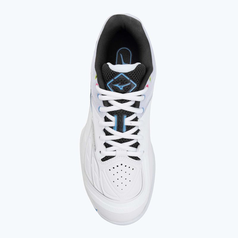 Mizuno Wave Fang 2 tollaslabda cipő fehér/rózsaszín tetra/külföldön mindenhol 5