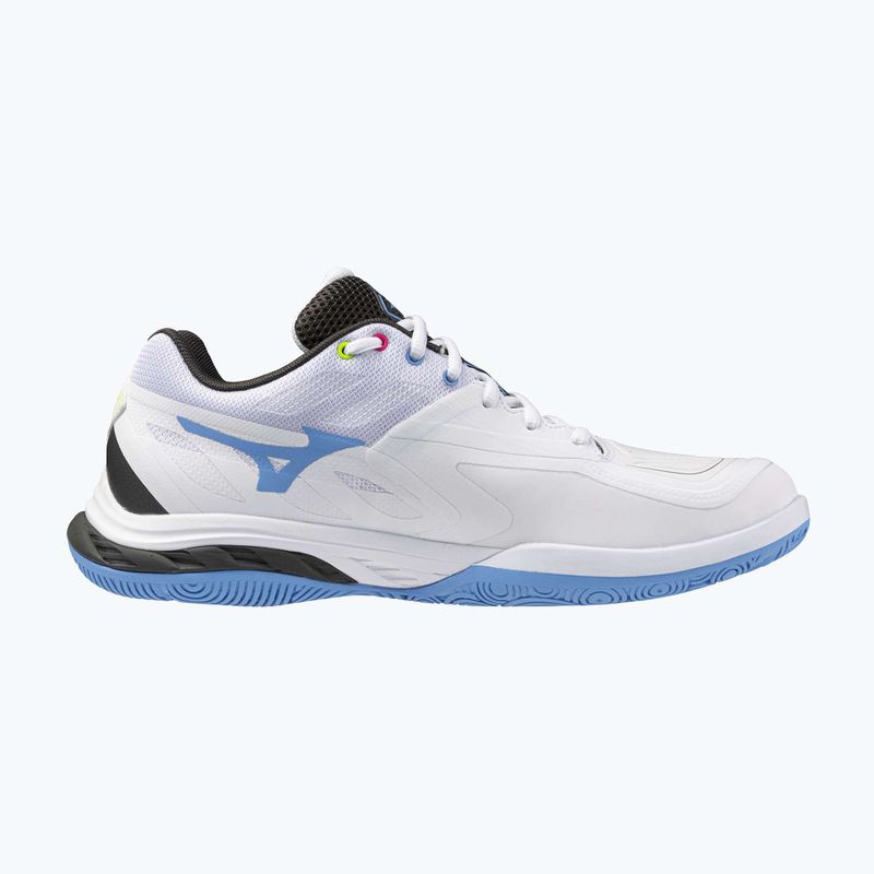 Mizuno Wave Fang 2 tollaslabda cipő fehér/rózsaszín tetra/külföldön mindenhol 9