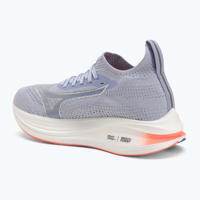 Mizuno Neo Zen női futócipő izlandi kék/ezüst/sztriking korall 3
