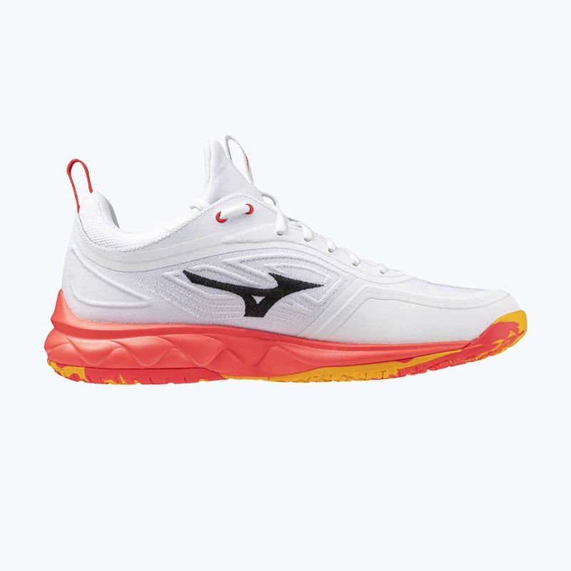 Mizuno Wave Luminous 3 fehér/tüzes korall 2/citrus röplabdacipő 9