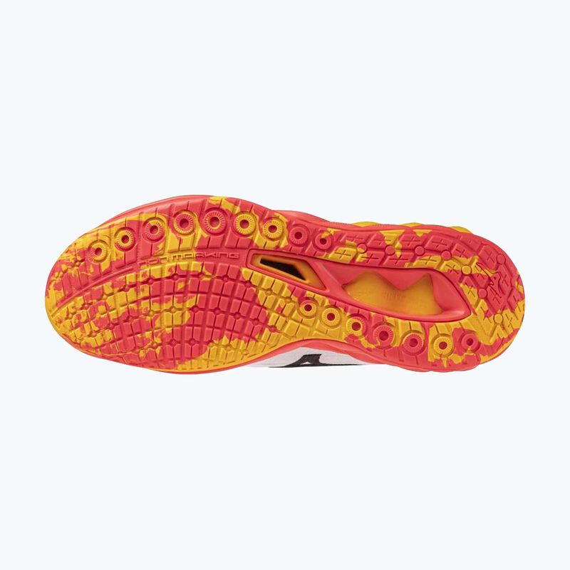 Mizuno Wave Luminous 3 fehér/tüzes korall 2/citrus röplabdacipő 11