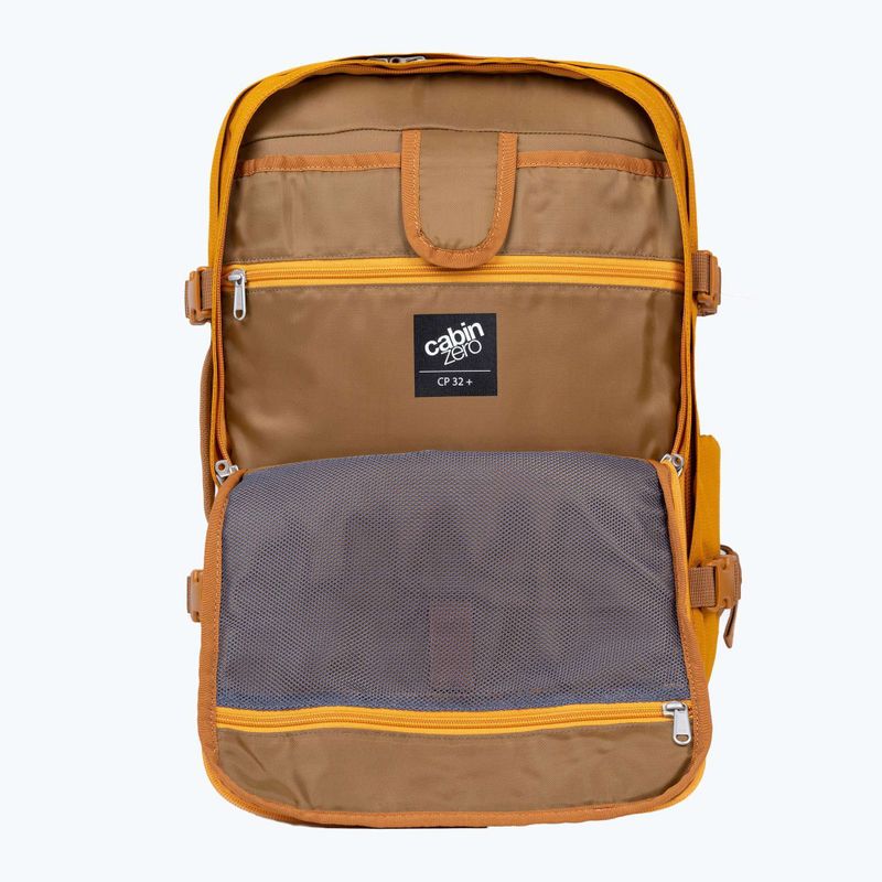Utazó hátizsák CabinZero Classic Pro 32 l orange chill 8