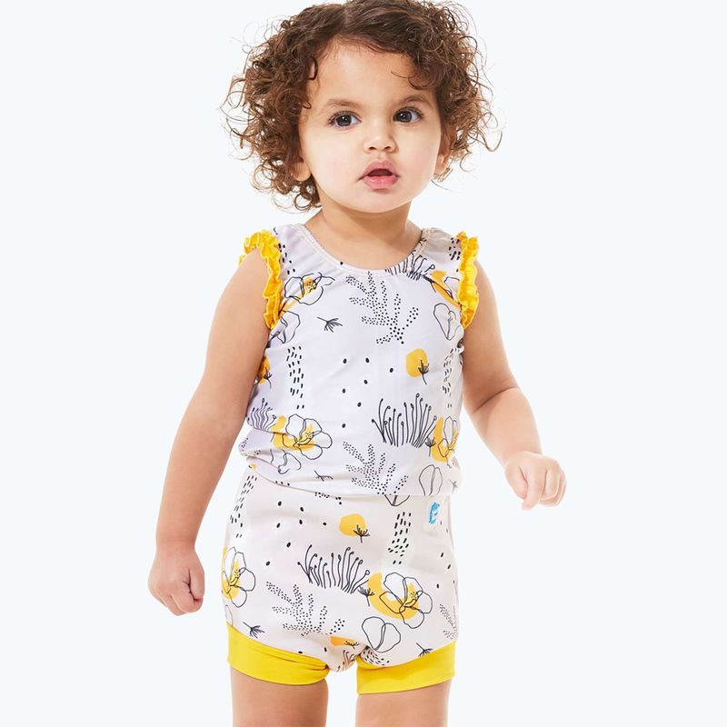 Gyerek egyrészes fürdőruha Splash About Happy Nappy flowe meadow 4