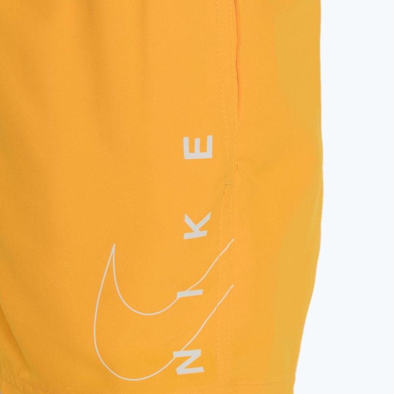 Nike Split Logo 4" Volley lézer narancssárga gyermek úszónadrág 3