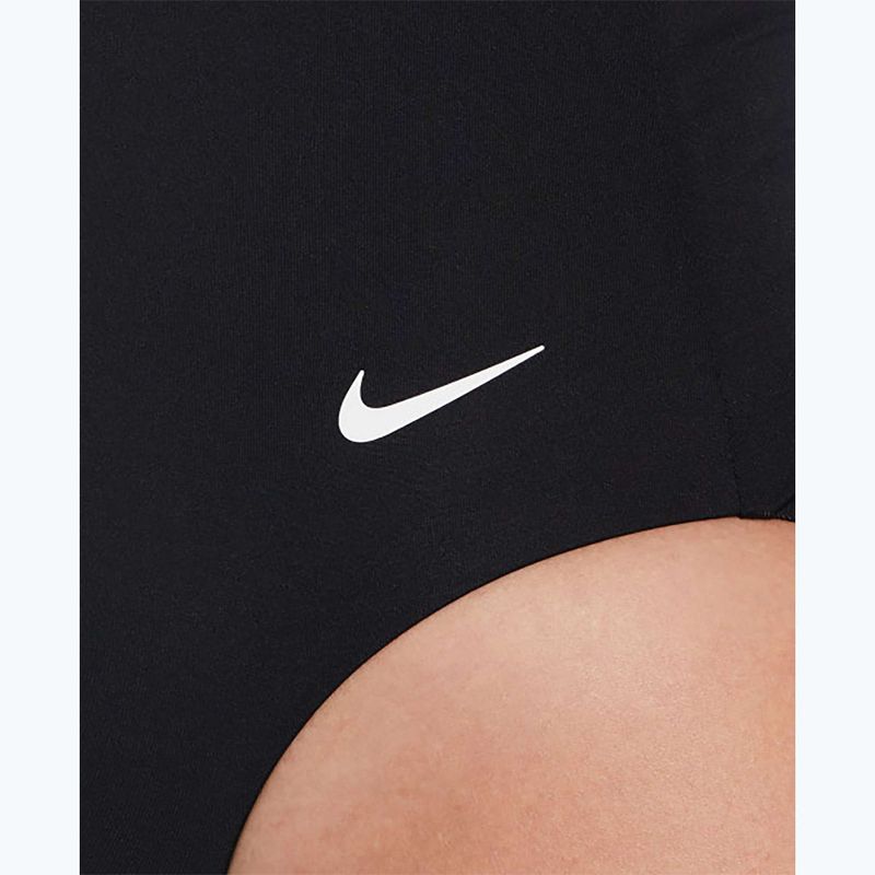 Női egyrészes fürdőruha Nike Sneakerkini 2.0 Crossback fekete 9