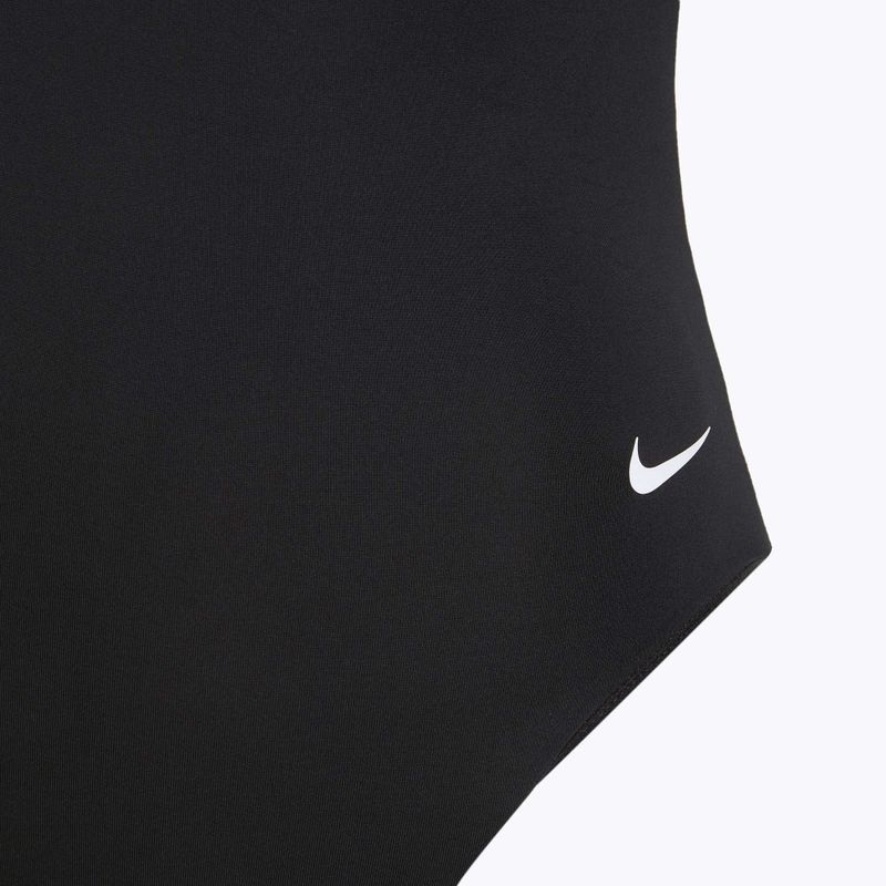 Női egyrészes fürdőruha Nike Sneakerkini 2.0 Crossback fekete 3