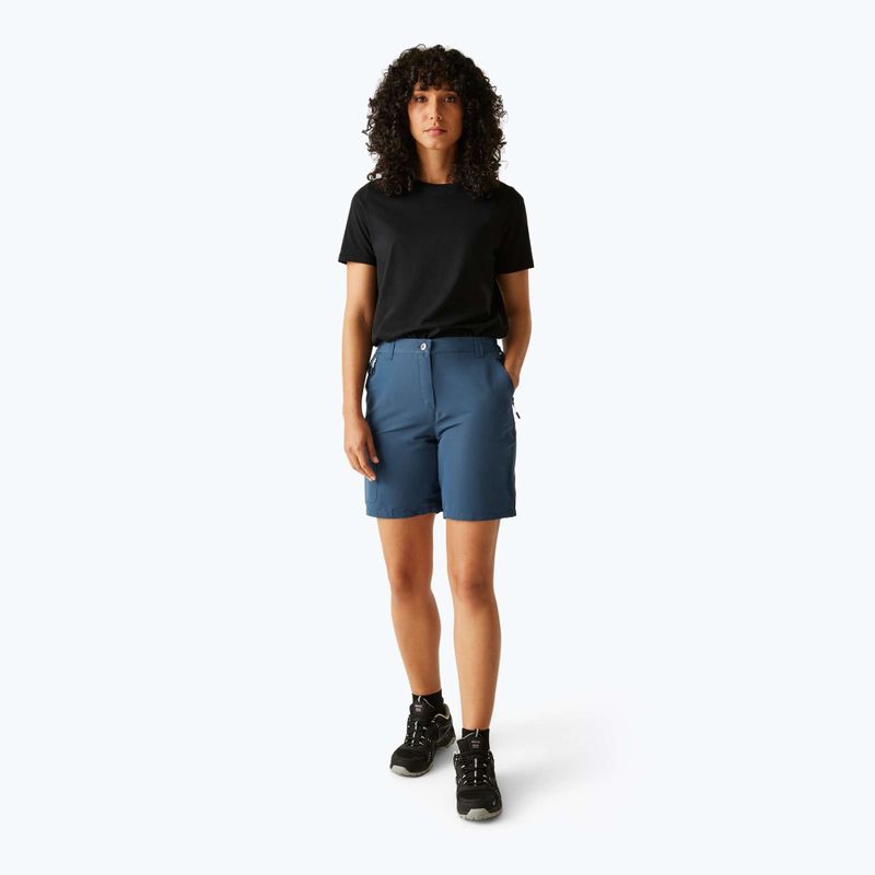 Női trekking rövidnadrág REGATTA Chaska III dark denim 2