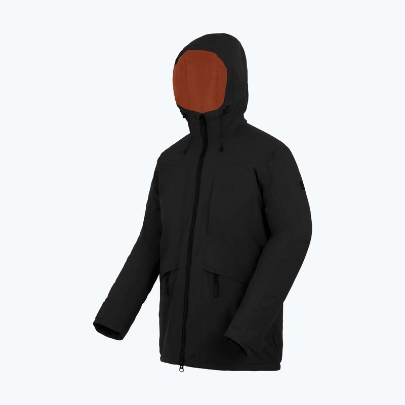 Férfi esődzseki Regatta Balaton black/pumpkin spice 12