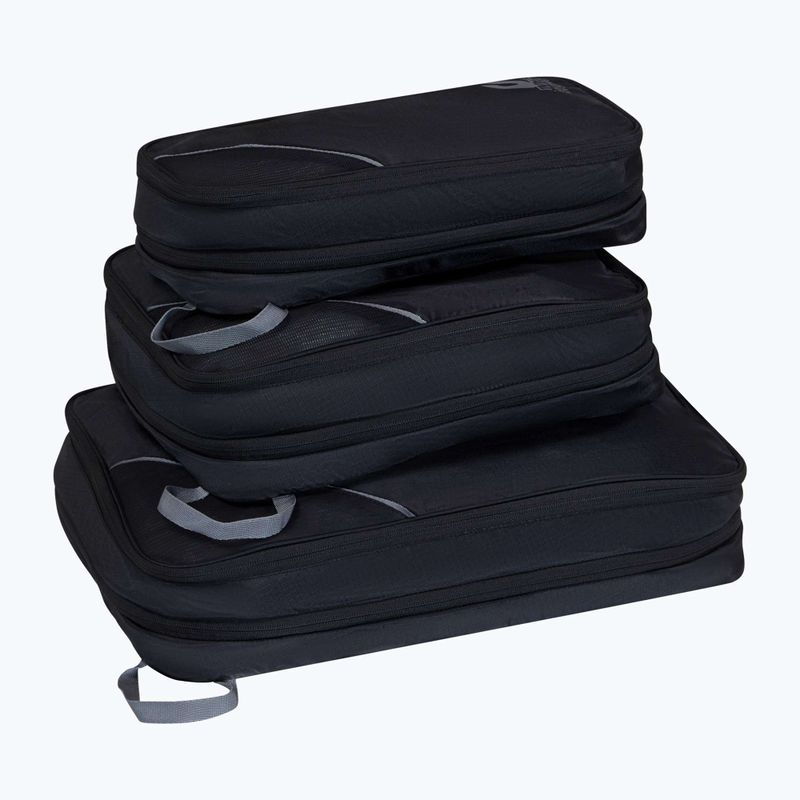 Szerokie etui na akcesoria American Tourister Packing S/M/L 3 pcs. black/grey 2