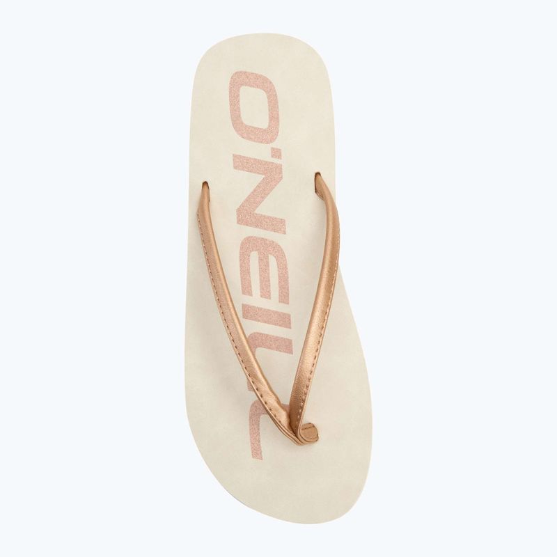 Női O'Neill Pinetree Low flip flop világos fehér 5