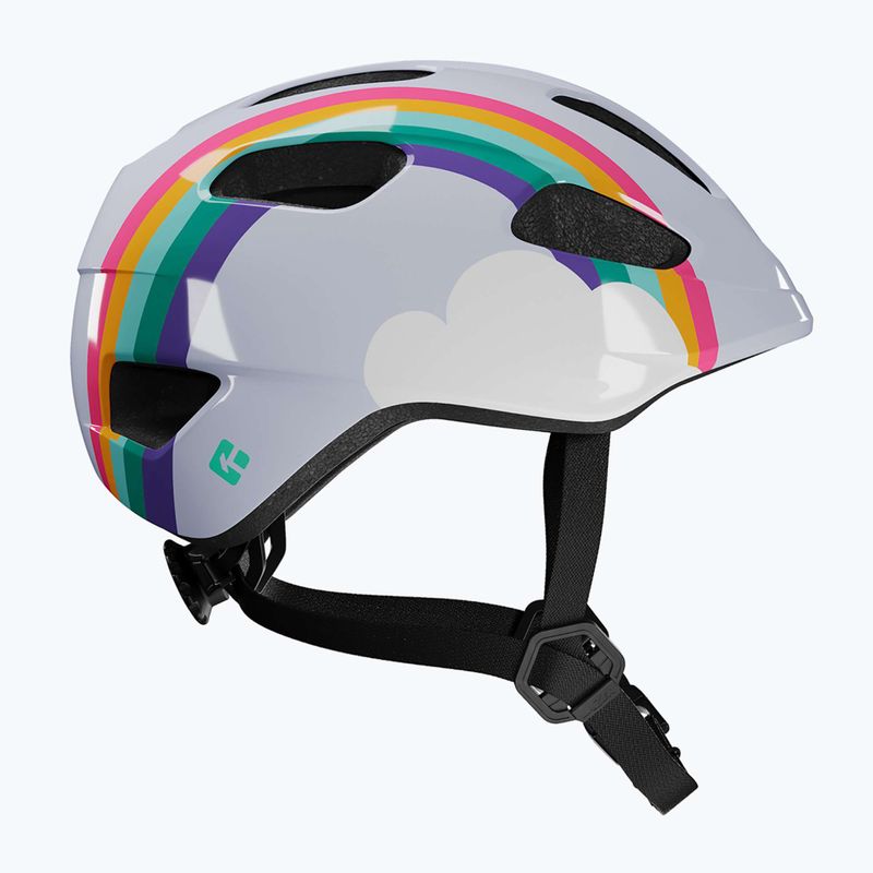 Lazer Pnut 2.0 KinetiCore szivárványos gyermek kerékpáros sisak 2