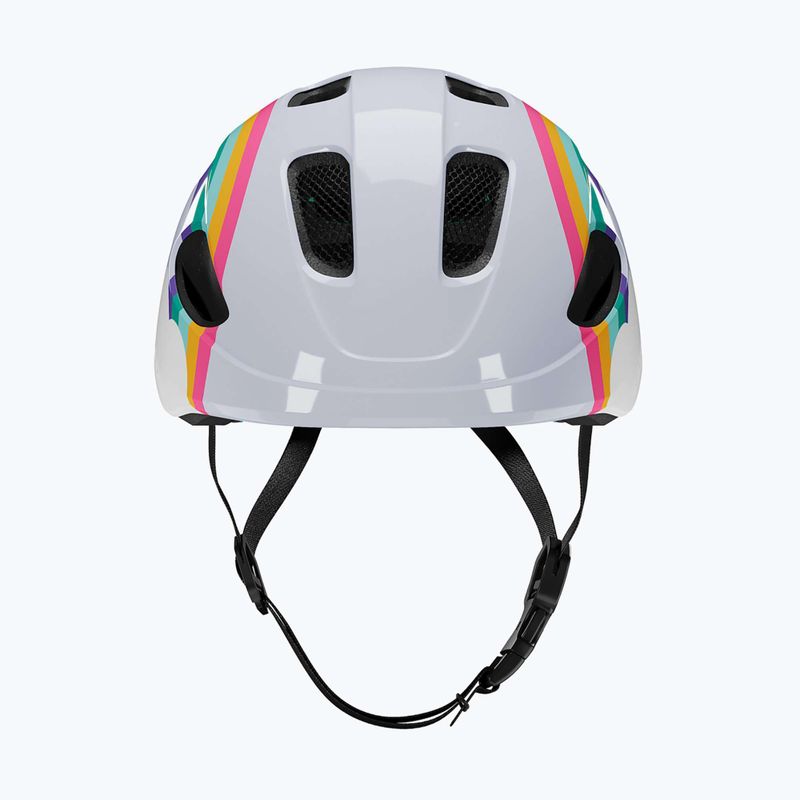 Lazer Pnut 2.0 KinetiCore szivárványos gyermek kerékpáros sisak 4