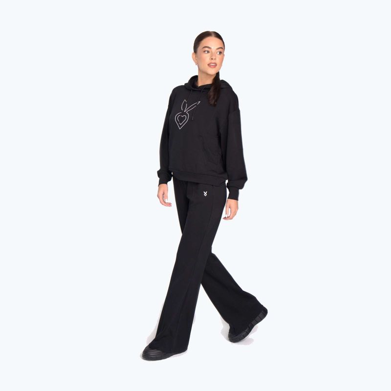Női edzőnadrág Cardio Bunny HCB-125 Flare black 4