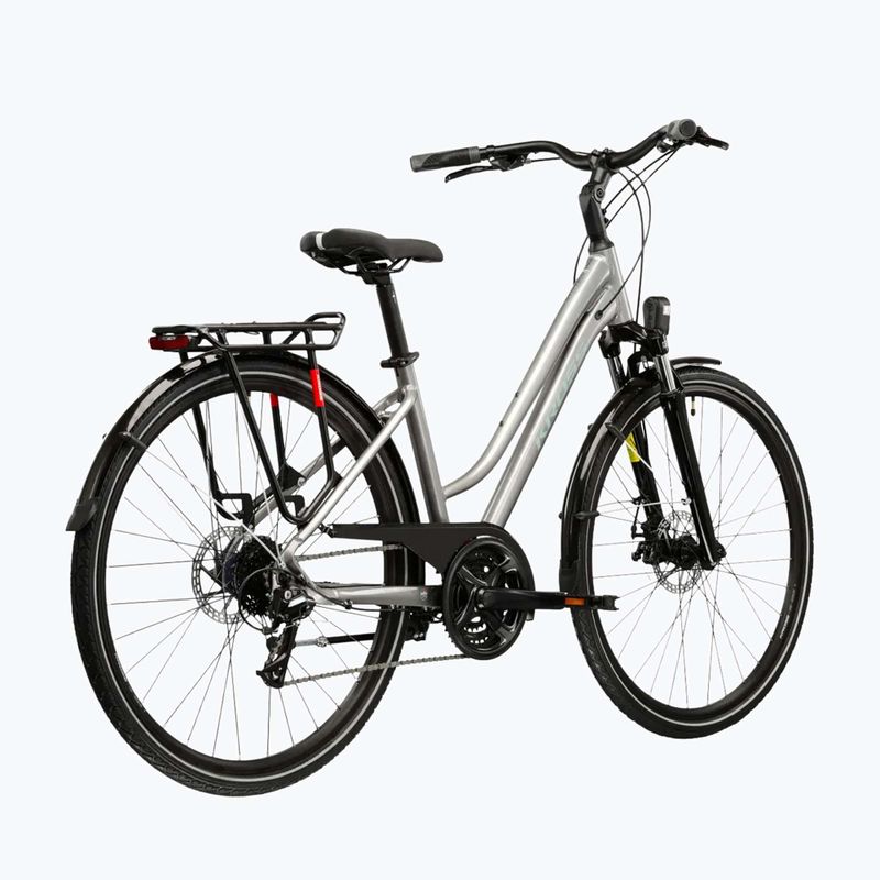 Női trekking kerékpár KROSS Trans 3.0 In silver/gray/gloss 3