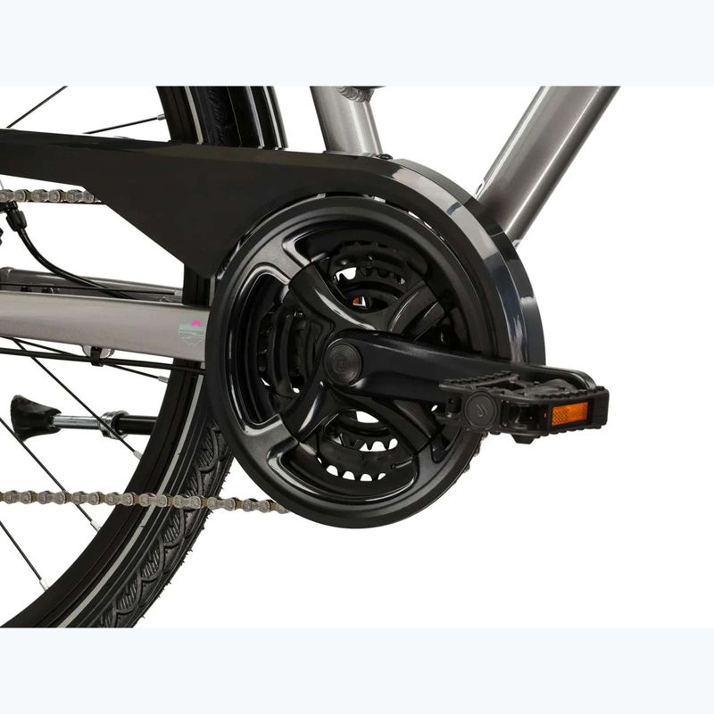 Női trekking kerékpár KROSS Trans 3.0 In silver/gray/gloss 9