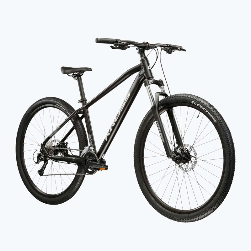 Hegyi kerékpár KROSS Hexagon 3.0 29" black/silver/matte 2