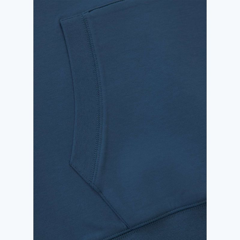Férfi kapucnis pulóver Pitbull Sampson Hooded Sweatshirt petrol blue 10