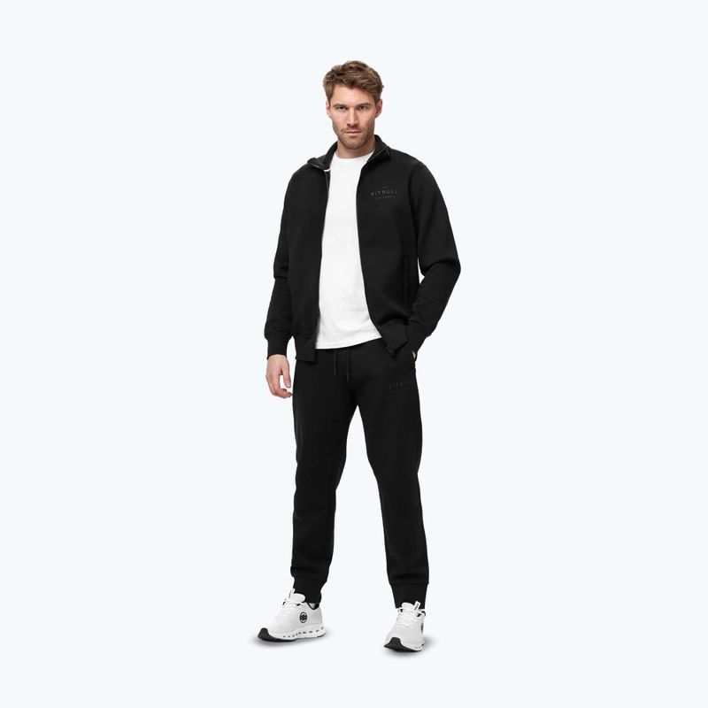 Férfi pulóver Pitbull Sampson Zip black 2