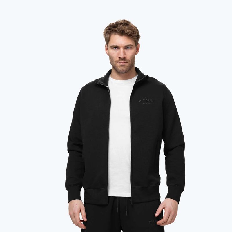 Férfi pulóver Pitbull Sampson Zip black 4