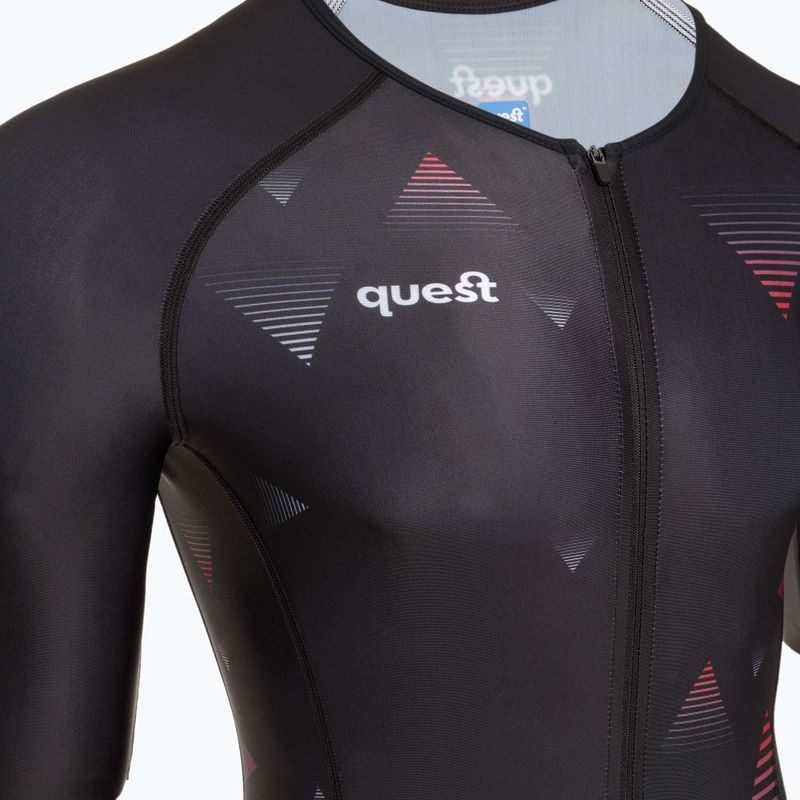 Quest Aerofit Base fekete férfi triatlon ruha 3