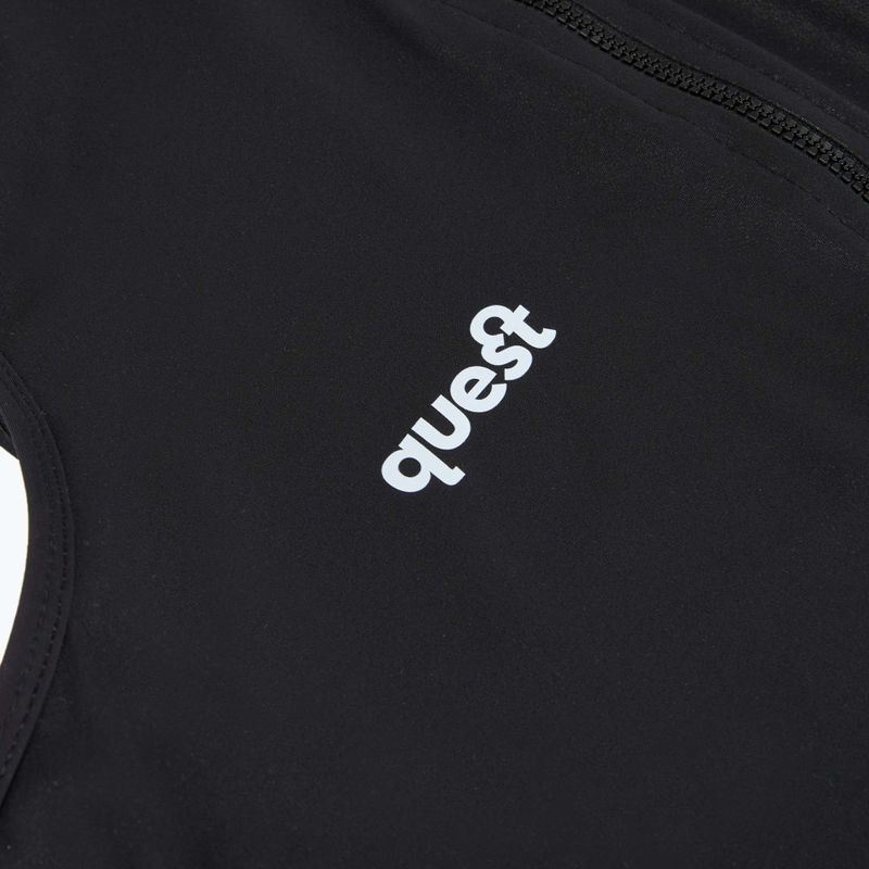 Női kerékpáros mellény Quest Summer black 3