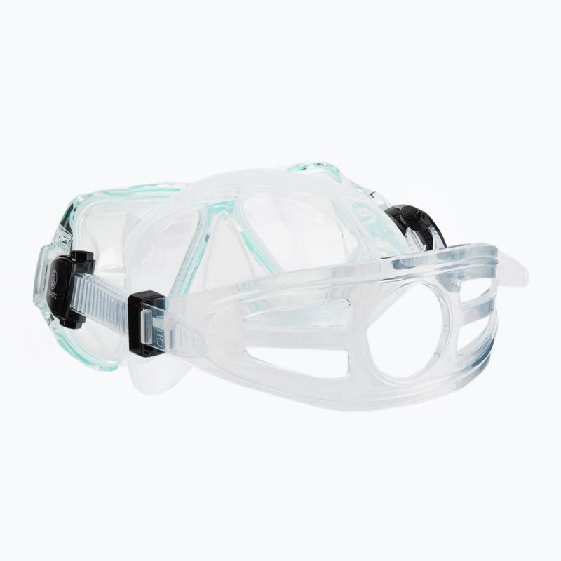 AQUASTIC kék snorkeling szett Maszk + Pipa MSA-01N 5