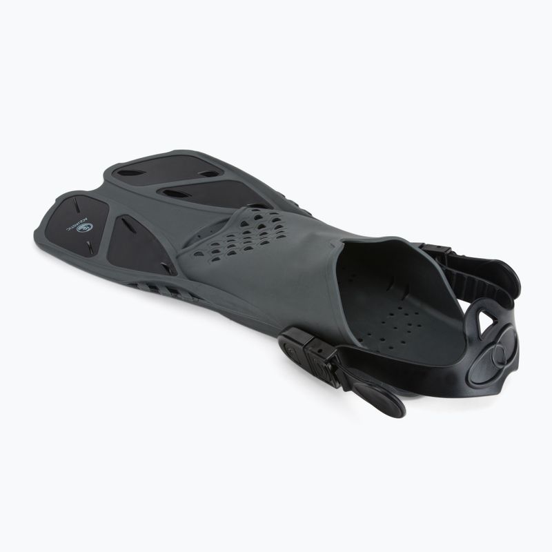 AQUASTIC fekete snorkeling szett Maszk + Pipa SMFK-01SC 10
