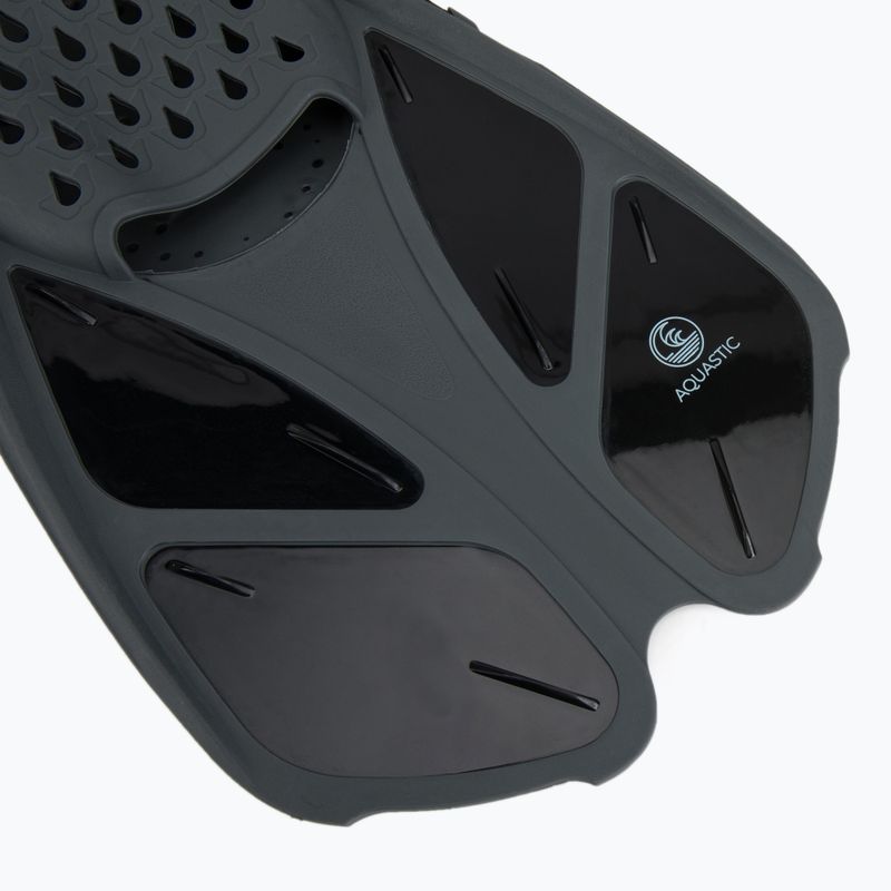 AQUASTIC fekete snorkeling szett Maszk + Pipa SMFK-01SC 11